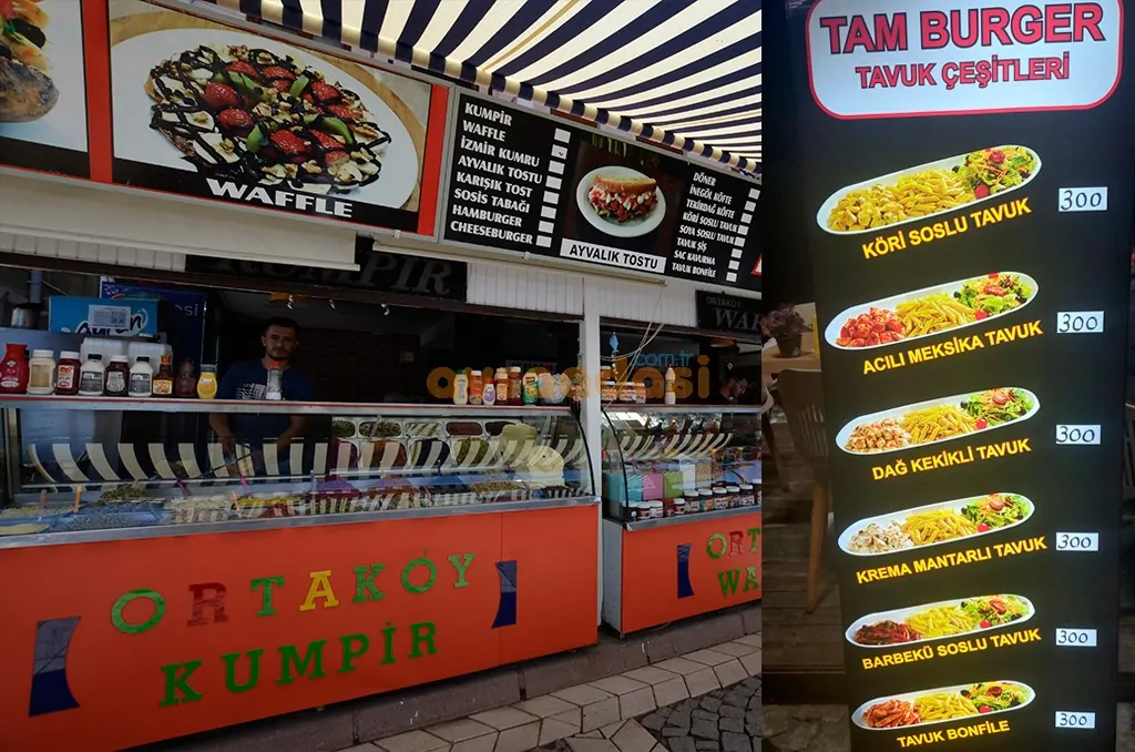 AVŞA ADASI TAVUK MENÜSÜ FİYATLARI