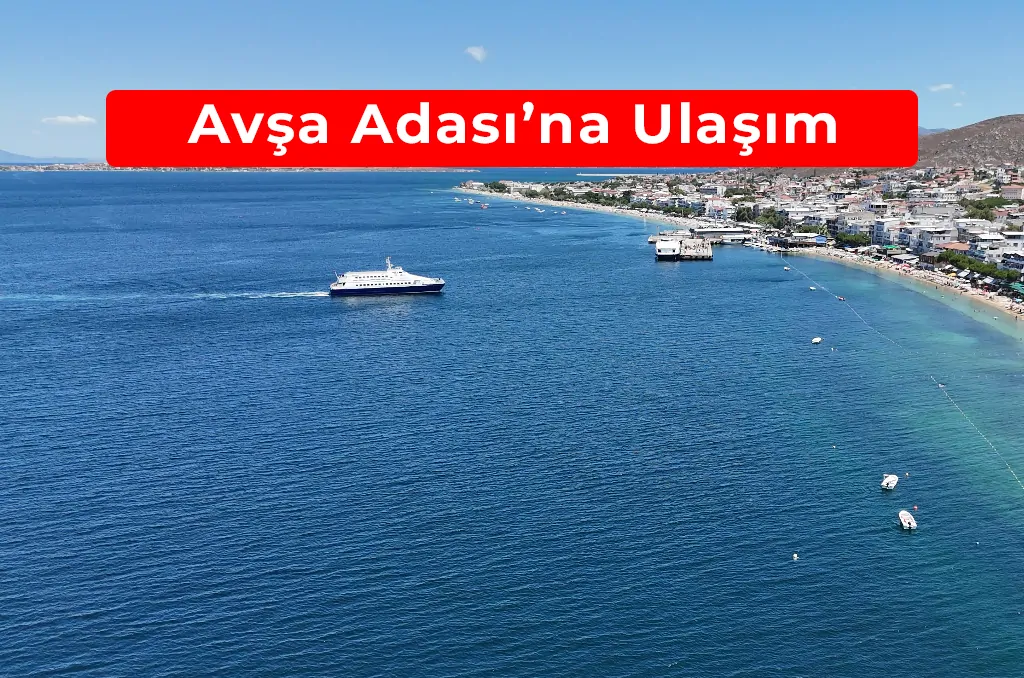 avşa adası ulaşım